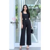 ราคา ชุดจั๊มขายาวสีดำ Mariya 3XL (21270723301)