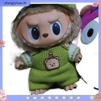 ราคา 38 ซม Labubu ตุ๊กตาเสื้อผ้าสีฟ้าสีเทาเพชรตรวจสอบเสื้อกันหนาวชุด Labubu ตุ๊กตาเปลี่ยนเสื้อผ้าเด็กน่ารักน่ารัก (51459454096)