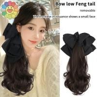 ราคา POWER สังเคราะห์ยาวผมหยิก Band โบว์ธรรมชาติผมชิ้น Fluffy วิกผม Extensions Hairpieces สําหรับผู้หญิง TH (41461981647)