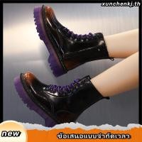 ราคา พร้อมส่ง รองเท้าบูทสั้นมาร์ตินเด็กผู้หญิงสไตล์เกาหลี สำหรับเดินแฟชั่น ถ่ายแบบ เดินพาเรด (45309310785)