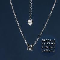 ราคา LUCYSUMMER Alphabet Necklace Silver 925 สีเงิน สร้อยคอลายโซ่ พร้อม จี้ตัวอักษร เงินแท้ (24719295861)