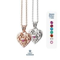 ราคา LUCYSUMMER สร้อยคอ พร้อมจี้หัวใจ สุดน่ารัก ขายดีมากๆ เงินแท้ รุ่น LUNA LOVE Necklace Silver 925 (5117201660)