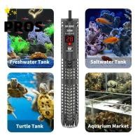 ราคา PROS Digital Display ก้านทําความร้อน ประหยัดพลังงาน GR Proof Glass Fish Tank Heating Rod อุณหภูมิภายนอกควบคุม LCD Digital Display Aquarium เครื่องทําความร้อนถังปลา (57509189337)