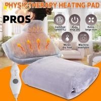 ราคา PROS ไหล่คอแผ่นประคบร้อน นุ่มสบาย3อุณหภูมิปรับแผ่นความร้อนไฟฟ้า ทนทานอเมริกันปลั๊กสักหลาดไหล่คอแผ่นความร้อนเย็นฟุตรักษา (52459416865)