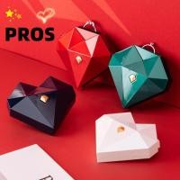 ราคา กล่องเครื่องประดับ PROS กล่องแหวนเพชรแบบพกพารูปหัวใจกล่องเก็บเครื่องประดับป๊อปอัพอัตโนมัติ ของขวัญวันวาเลนไทน์ (49959215137)