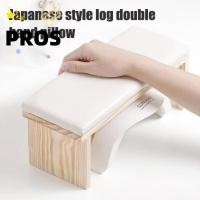 ราคา PROS หมอนรองมือเล็บ หมอนรองศีรษะหนัง PU สีขาว ที่วางแขนไม้เนื้อแข็งหมอนรองมือเครื่องมือแผ่นรองเล็บ (49058479951)