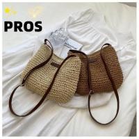 ราคา กระเป๋าสานฟางสำหรับถือหรือสะพายไหล่ ออกแบบมาสำหรับผู้หญิง (46407848553)