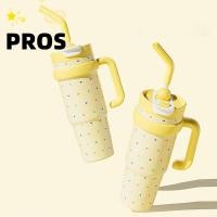 ราคา PROS การ์ตูนถ้วยสูญญากาศ พร้อมฝาปิดและฟางพร้อมที่จับฉนวนแก้ว ของขวัญแบบพกพา 316 สแตนเลส 1000ML ขวดน้ําความร้อนพนักงานออฟฟิศ (41379518466)