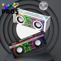 ราคา PROS Mecha Speakers Light Effect Mini Size Bluetooth 5 0 Speakers Light Speakers Double Bass Transparent Wireless Speakers (55258710901)