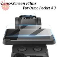 ราคา WYJS ป้องกันหน้าจอ ฟิล์มเลนส์กระจกนิรภัย HD อุปกรณ์เสริม Anti Scratch Action กล้องป้องกันฟิล์มสําหรับ DJI Osmo Pocket 4 3 (55359087340)