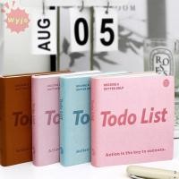 ราคา WYJS Daily Planner Note Taking Time Management 365 Day Planner ตารางการเรียนรู้แบบพกพา To Do List Notebook School Office Supplies (55309172621)