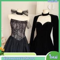 ราคา บน เดรสลูกไม้ปักเลื่อมแขนเด็กดีไซน์ตาข่ายระบายหรูหรา (56559279219)
