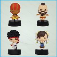 ราคา ZY2 4pcs Street Fighter Dhalsim Zanggief Ryu Chun Li ตัวละครคลาสสิกน่ารัก Action Figure เครื่องประดับ YZ2 (57157843819)