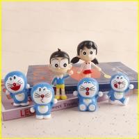 ราคา ZY2 6pcs Doraemon Action Figure Shizuka Minamoto Nobita Nobi ตุ๊กตาของเล่นสําหรับเด็กเครื่องประดับคอลเลกชัน YZ2 (54357832262)