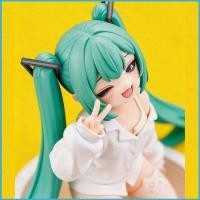 ราคา ZY2 Hatsune Miku UNO หูแมวชุดนอน Action Figure น่ารัก Teasing Miku Kneeling อะนิเมะรุ่นเครื่องประดับ YZ2 (53959385726)