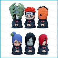 ราคา ZY2 6 ชิ้น Naruto Akatsuki Organization Zentsu Pain Action Figure Chibi นั่งอะนิเมะเครื่องประดับ YZ2 (29644608407)