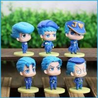 ราคา ZY2 6 ชิ้นผจญภัย JoJos Bizarre เพชรแตก Josuke Higashikata Action Figure เครื่องประดับ YZ2 (26444432223)
