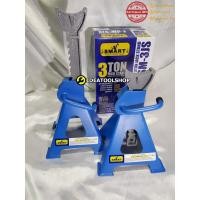 ราคา ขาตั้ง รถยนต์ SMART 3 ตัน แบบเฟือง x 2 ตัว 3TON JACK STAND SMART รุ่น E SM 3JS (51204703068)