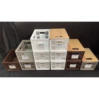 ราคา ตระกร้าใส่ของ พร้อมฝาปิด ตระกร้าซ้อนได้ (27977536112)