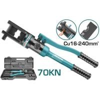 ราคา TOTAL คีมย้ำหางปลาไฮดรอลิค รุ่น THCT0240 70 KN Hydraulic Crimping Tool (50504717633)