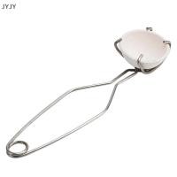 ราคา Jyjy คีมหนีบเบ้าหลอมเหล็กสแตนเลส25ซม คีมเบ้าหลอมทองขาวอุปกรณ์เสริมเตาหลอมทอง (40830307967)
