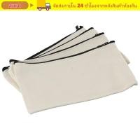 ราคา AURO กระเป๋าผ้าใบเปล่า 10 ชิ้น กระเป๋าซิปผ้าแคนวาส 8 2x4 7 นิ้ว ที่เก็บกระเป๋าเครื่องสําอางซิป DIY (54909391543)