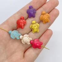 ราคา ลูกปัดหินอัญมณี หินสเปเซอร์ สีเขียวขุ่น เต่า ปลาดาว ทะเล เสน่ห์ 10 ชิ้น (25168461788)
