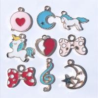 ราคา เครื่องประดับ สร้อยคอ สร้อยข้อมือ โลหะผสม จี้รูปยูนิคอร์น ดวงจันทร์น่ารัก DIY มี 1 ชิ้น (22001904551)