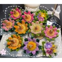 ราคา พร้อมส่ง กิ๊บกระทงลวดกำมะหยี่งานDIY ขนาดกลางๆ (29893189271)