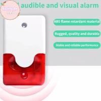 ราคา Solitudered Strobe Siren Alarm 103 DB Horn 12 V 24 V 220 V สายไฟกระพริบนาฬิกาปลุกกลางแจ้งตํารวจ Strobe Light Siren Alarm TH (48759065756)