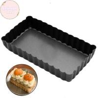 ราคา Solitudered ถาดอบเค้กสี่เหลี่ยม Non Stick ถอดด้านล่าง Flan กระทะแม่พิมพ์ Bakeware แม่แบบจาน Tart Pan พายพิซซ่าเค้กกระทะ TH (44351276126)
