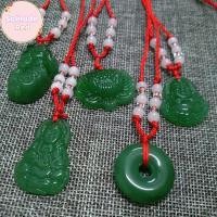 ราคา สร้อยคอจี้พุทธหยกสีขาวทอมือ ออกแบบเป็นโลตัสและพระพุทธรูปเจ้าแม่กวนอิม (49204805781)