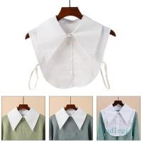 ราคา King เสื้อเชิ้ตครึ่งตัว สีขาว สไตล์กระโหลก สําหรับผู้หญิง เด็กผู้หญิง ถอดออกได้ ดิกกี้ เสื้อเบลาส์ ขนาดกลาง ปกเสื้อปลอม คอปก เลเยอร์ติน (20585875768)