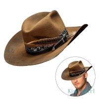 ราคา King Roleplay หมวกคาวบอยขนสัตว์ Fedoras หมวกเทศกาลดนตรีสุภาพบุรุษหมวกเครื่องแต่งกาย Headwear (26667464040)
