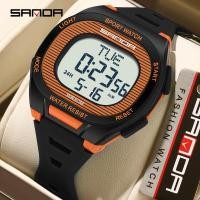 ราคา ซานดา ใหม่ 2195 ผู้ชายอิเล็กทรอนิกส์นาฬิกาดิจิตอลนาฬิกากันน้ํา 8 (52804665695)
