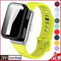 ราคา เคสกระจก สายซิลิโคนสําหรับ Huawei Watch Band 11 Band 11Pro PC ฝาครอบป้องกันสําหรับ Huawei Band 11 Band 11Pro Sport Band ผู้หญิง Man สร้อยข้อมือ (47157618249)