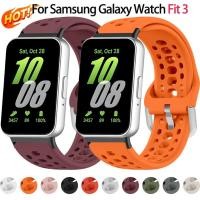 ราคา สายรัดซิลิโคนสําหรับ Samsung Galaxy Watch Fit 3 เปลี่ยนแถบกีฬายืดหยุ่นสําหรับ Samsung Galaxy Fit 3 (51152135936)