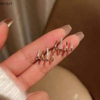 ราคา Hchjy ต่างหูแบบหนีบหูแบบหนีบที่หนีบต่างหูสีทองเครื่องประดับแฟชั่นของขวัญปีใหม่เกาหลี (58006528765)