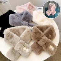 ราคา Hchjy ผ้าพันคอคอปกขนเฟอร์ขนฟูให้ความอบอุ่นสำหรับผู้หญิงผ้าพันคอสีสันสดใสสำหรับฤดูหนาวฤดูใบไม้ร่วง (53706540139)