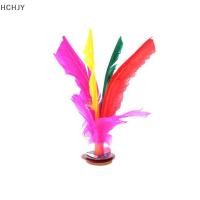 ราคา ขนนกสีสันสดใส hchjy เท้า Jianzi จีนสำหรับเตะลูกขนไก่ (51155809030)