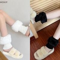 ราคา Hchjy ที่คลุมเท้าสำหรับผู้หญิงถุงเท้าให้ความอบอุ่นผ้ากำมะหยี่ (50305820204)