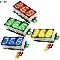 ราคา Hchjy เครื่องวัดแรงดันไฟฟ้าดิจิตอล0 28นิ้ว DC 0 100V เครื่องทดสอบแรงดันไฟฟ้าขนาดเล็ก DC โวลต์มิเตอร์เครื่องตรวจจับ th (49709008889)