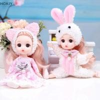 ราคา Hchjy ตุ๊กตาข้อต่อขยับได้ตุ๊กตาขนาดเล็ก16cm 3D ตาใหญ่ทำมือตุ๊กตาของเล่นกับเสื้อผ้าแต่งตัวของเล่นเด็กผู้หญิง (48605553118)