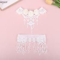 ราคา Hchjy สร้อยโชคเกอร์ลูกไม้ลายกอธิควินเทจพร้อมจี้คริสตัล ของขวัญเครื่องประดับ Boho (47706560066)