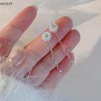 ราคา Hchjy ต่างหูห้อยพู่สายยาวลายดอกเดซี่สีเงิน1คู่สำหรับผู้หญิงเครื่องประดับเด็กผู้หญิง (46106560063)