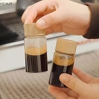 ราคา Hchjy ขวดแก้วขนาดเล็กสำหรับกาแฟเข้มข้นน้ำผลไม้ขวดกันรั่วมีฝาปิดโถ Mason Jar แบบพกพาขวดเปล่า th (53256531913)