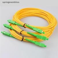 ราคา Springevenbliss SC APC SC APC Fiber Optical Patch Cord Single Mode 9 125 G652D LSZH 1m2m3m Fiber Optic Jumper Cable Springbevenliss (57158896017)