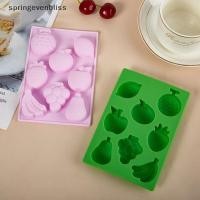 ราคา Springevenbliss 3D การ์ตูนผลไม้รูปซิลิคอนแม่พิมพ์สตรอเบอร์รี่กล้วยแตงโมลูกแพร์ DIY สบู่ช็อคโกแลตเค้กไอศกรีม Mould Springevenbliss (51507773165)