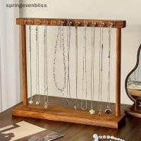 ราคา Springevenbliss เครื่องประดับ Organizer ขาตั้งไม้ Nelace แขวนเคาน์เตอร์ Ra สําหรับโซ่ต่างหูสร้อยข้อมือตู้โชว์เก็บ Ra Springevenbliss (50907978445)