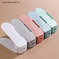 ราคา Springevenbliss ปรับจัดเก็บ Double Thiened รองเท้า Ra ชั้นรองเท้าถาดในครัวเรือนประหยัดพื้นที่รองเท้า Organizer ตู้รองเท้าชั้นวาง Springevenbliss (50757983309)